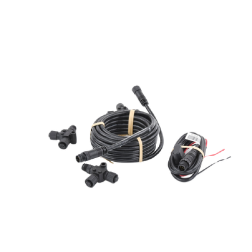 Kit Iniciador Red NMEA 2000 Micro-C / Cable de Red de 4.5 m (15 ft) / 3 Conectores T / 2 Terminadores de Red Kit Iniciador Red NMEA 2000 Micro-C / Cable de Red de 4.5 m (15 ft) / 3 Conectores T / 2 Terminadores de Red