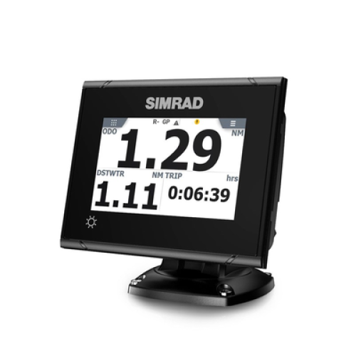 Sistema GPS Simrad P2005 con Antena GS70 / Pantalla Táctil a Color 5 Pulgadas / GPS + GLONASS / Navegador y Brújula GPS / Compatible con Radar, ECDIS y Autopiloto / Conexión Directa con Antena / Escalable con MX Junction Box