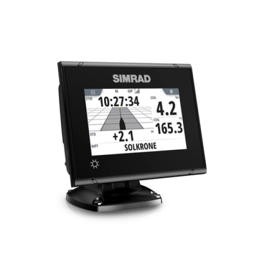 Sistema GPS Simrad P2005 con Antena GS70 / Pantalla Táctil a Color 5 Pulgadas / GPS + GLONASS / Navegador y Brújula GPS / Compatible con Radar, ECDIS y Autopiloto / Conexión Directa con Antena / Escalable con MX Junction Box