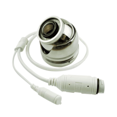 Cámara Marina IP CAM-1 / Resolución 1920x1080 / Lente Gran Angular 1.8 mm / IR LEDs 10 mts / Carcasa Acero Inoxidable 316 / POE o 12V / Compatible con Simrad NSSevo3™/3S™ y NSOevo3™/3S™