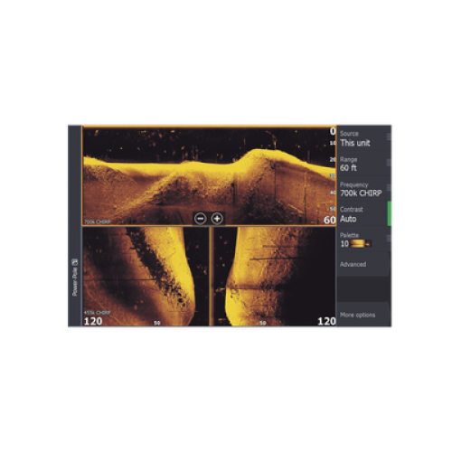 Transductor Active Imaging HD 2 en 1 / Compatible con CHIRP / SideScan y DownScan Imaging / Frecuencia 1.2 MHz / FishReveal / Compatible con HDS PRO y HDS LIVE