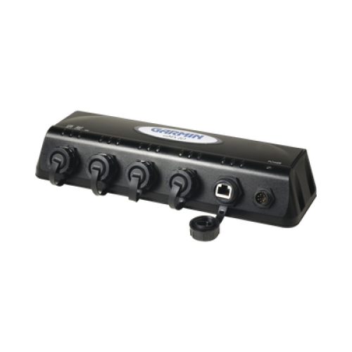 GMS 10, switch marino para conexión de equipo GARMIN a red Ethernet. 