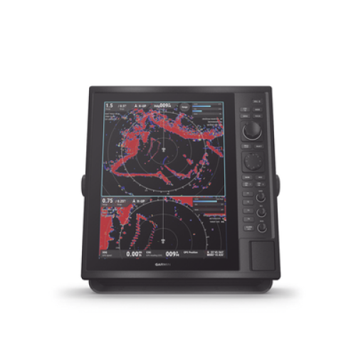 Pantalla CR 1522 / Resolución 1024 x 768 XGA / GPS/GLONASS/GALILEO/BEIDOU/QZSS/GAGAN / 2 Ranuras SD / IP26 & IP27 / NMEA 2000 y 0183 Compatible / 10-36 VDC