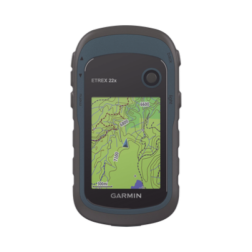 GPS Portátil eTrex 22 para Actividades al Aire Libre / Pantalla TFT Transflectiva de 2.2 Pulgadas / Resolución 240 x 320 Píxeles / 8 GB de Memoria / Mapas Preinstalados de Europa / Resistencia al Agua IPX7 / Compatible con microSD / Batería AA