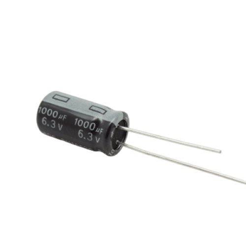 CAPAC.ELECTROL. 1000MF-6.3V