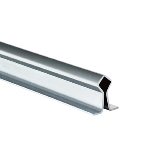 Guía de Piso Para Ruedas Tipo V de 6m / Para Empotrar / Fabricada en Acero Galvanizado