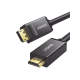 Cable DP Macho a HDMI Macho / Longitud 3 Metros (9.84 Pies) / Soporta 4K@30Hz / Soporta 3D / Cobre EstaÑado 28AWG / Blindaje Interno MÚltiple / TransmisiÓn Unidireccional / BotÓn de LiberaciÓn / Chip de Última GeneraciÓn
