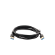 Cable USB-A 3.0 a  USB-A 3.0 / 1 Metro / Macho a Macho / Conector Niquelado / Núcleo de Cobre Estañado / Blindaje Múltiple / Velocidad 5Gbps / No Requiere Controlador / Compatible con USB2.0 Y USB 1.1