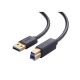 Cable USB-A 3.0 macho a USB-B macho / Ideal para Impresora, Escáner, Pianos, Barras de sonido, etc. / Plug & Play / Compatibilidad Universal / 2 metros