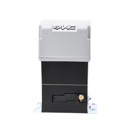 Operador FAAC 844 C de Uso Intensivo Para Puertas Corredizas de 1800 Kg y Hasta 40 Metros / Voltaje de Operación 220V 