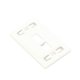 Placa de Pared Modular 10G MAX de 2 Salidas, Color Blanco