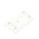 Placa de Pared Modular 10G MAX de 2 Salidas, Color Blanco