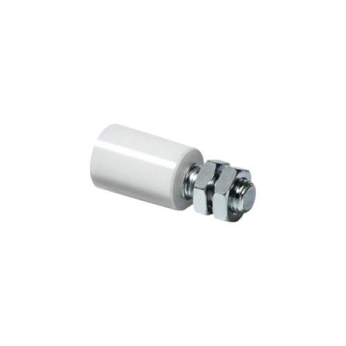 Rodillo de Nylon 40mm / Con Cuerpo de Acero Galvanizado Resistente a la Corrosión