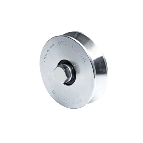 Rueda de 12 cm SIN Soporte Para Puertas Corredizas de Hasta 450 Kg / Canal Tipo 
