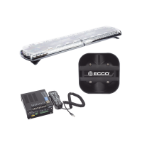 Kit de Sirena Vehicular H2 Covert, Bocina de uso rudo y Torreta 48