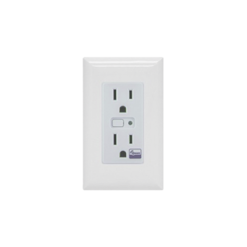 (ZWAVE) Tomacorriente con señal inalambrica Z-WAVE, compatible con HUB HC7, C8, puede ser un panel de alarma L5210, L7000 con Total Connect y Alarm.Com