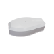Refacción para 1601/1603 / Tapa plástica para enganche de mástil / Color Blanco
