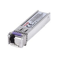 Transceptor Lado (B) un Hilo BiDi SFP 2.5Gb LC Monomodo Tx 1550nm / Rx 1310nm, hasta 3km Transceptor Lado (B) un Hilo BiDi SFP 2.5Gb LC Monomodo Tx 1550nm / Rx 1310nm, hasta 3km