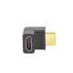 Adaptador HDMI de 90 Grados Macho a Hembra / Hacia Arriba / HDMI 2.0 4K@60Hz / Proporciona Flexibilidad Sin Doblar los Cables HDMI