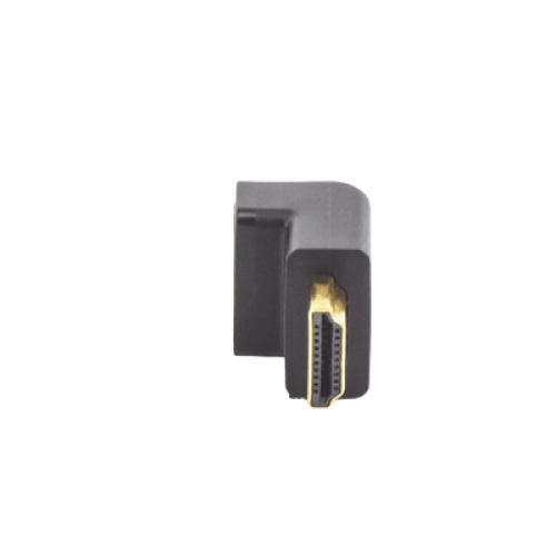 Adaptador HDMI de 90 Grados Macho a Hembra / Hacia Arriba / HDMI 2.0 4K@60Hz / Proporciona Flexibilidad Sin Doblar los Cables HDMI
