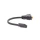 Convertidor DVI Macho a HDMI Hembra | Bidireccional | DVI 24+1 | 1080P@60Hz | Cable de 22 cm (8.66 Pulgadas) | Negro
