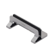 Soporte Vertical para Laptop / Adecuado para escritorio / Anchura Ajustable (12-26mm) / Amplia compatibilidad / Anti-Arañazos / Anti-Deslizante /Ajustable Mediante Tornillos / Color Plata / Aluminio + Silicona