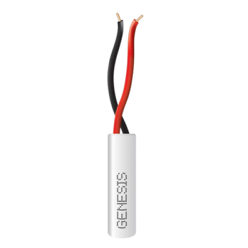 Bobina de 305 Metros (1000 Pies) / Alambre de Cobre 2 x 22 AWG / Tipo Alarmas CMR-CL3R / Riser / Color Blanco / Para Aplicaciones de Alarmas de Intrusión / Automatización Bobina de 305 Metros (1000 Pies) / Alambre de Cobre 2 x 22 AWG / Tipo Alarmas CMR-CL3R / Riser / Color Blanco / Para Aplicaciones de Alarmas de Intrusión / Automatización