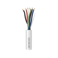 Bobina de 305 Metros (1000 Pies) / Cable de Cobre / 6 x 22 AWG / Riser / Tipo CMR-CL3R / Para Aplicaciones de Control de Acceso / Alarmas de Intrusión / Automatización / Interfonos y TV Porteros Bobina de 305 Metros (1000 Pies) / Cable de Cobre / 6 x 22 AWG / Riser / Tipo CMR-CL3R / Para Aplicaciones de Control de Acceso / Alarmas de Intrusión / Automatización / Interfonos y TV Porteros