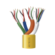 Carrete de Cable de 305 Metros (1000 Pies) / Color Amarillo / Compuesto por  6 x 22 AWG blindado, 4 x 18 AWG, 4 x 22 AWG, y 2 x 22 AWG / Para Aplicaciones en Control de Acceso