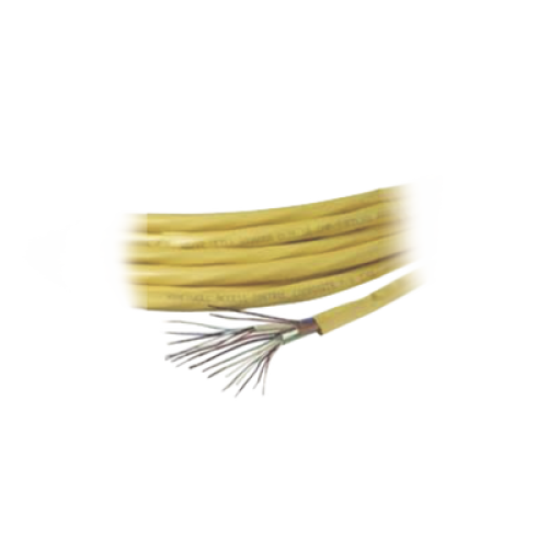 Carrete de Cable de 305 Metros (1000 Pies) / Color Amarillo / Compuesto por  6 x 22 AWG blindado, 4 x 18 AWG, 4 x 22 AWG, y 2 x 22 AWG / Para Aplicaciones en Control de Acceso
