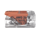 Borna de Conexión / Serie 221 / Palancas Naranja / 2 Conductores 4 mm² / Carcasa Transparente / 300V 20A / T85 / UL ENEC Certificado Borna de Conexión / Serie 221 / Palancas Naranja / 2 Conductores 4 mm² / Carcasa Transparente / 300V 20A / T85 / UL ENEC Certificado