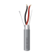 Carrete de 305 Metros (1000 Pies) de Cable / 2 x 16 AWG / Riser / Blindado / Tipo CMR-CL3R-FPLR-FT4 / Color Gris / Aplicaciones de Alarmas de Intrusión/Control de Acceso/ Automatización / Interfonos y Tv Porteros
