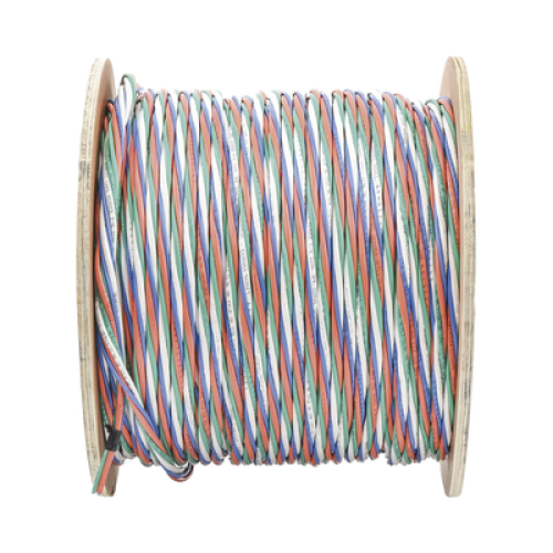 Carrete de 305 Metros (1000 Pies) Cable Múltiple Armado / 4 x 18 AWG SH + 6 x 22 AWG SH + 2 x 22 AWG SH + 4 x 22 AWG SH CMR