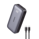 Mini Power Bank 30W  | 10 000 mAh |  2 Puertos PD3.0, USB C+A | Carga Rápida | Pantalla Digital | Compatible con iPhone 16 Pro Max/15/14, MacBook Air, iPad, Galaxy S24 Ultra, | Color Negro.