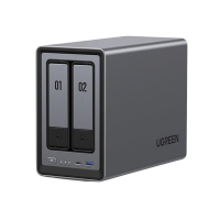 NASync DXP2800 | SO UGOS Pro |  Intel N100 12th Gen Intel® 4 Core™ | 2 Bahías SATA hasta 48TB | 2-Bahias (M.2 NVMe) hasta 16TB | 8GB DDR5 (Exp. a 16GB) | Ethernet 2.5G  | HDMI 4K | 2* USB2.0 | 1*USB 3.2Gen | 1* USB 3.2Gen2 | 1*USB-C 3.2Ge
