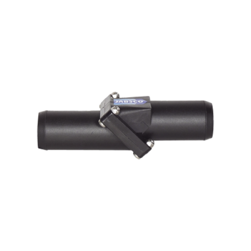 Válvula anti retorno de linea para mangueras de 1 1/2 pulgadas.