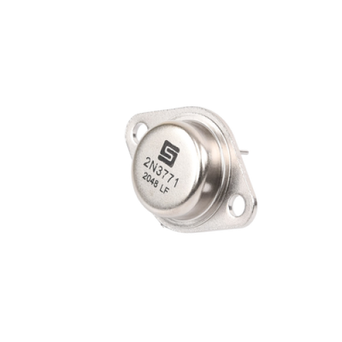 Transistor de Silicio NPN de 50V, 30A, 150 Watt, TO-3 para Fuentes Convencionales RS-12A y RS-20A.