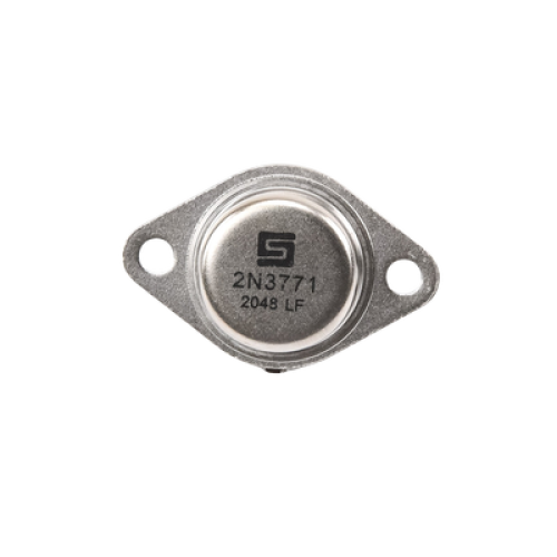 Transistor de Silicio NPN de 50V, 30A, 150 Watt, TO-3 para Fuentes Convencionales RS-12A y RS-20A.
