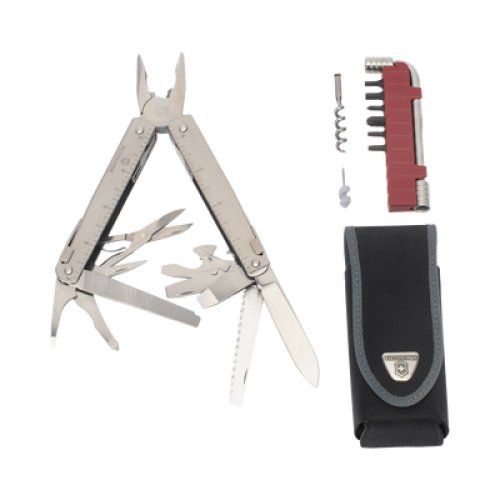 Navaja Victorinox Multiherramienta con 37 funciones. Incluye Funda de Nailon y Accesorio Bit