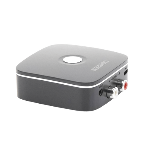 Receptor de Audio Bluetooth 5.0 a RCA o Auxiliar 3.5mm / Tecnología EDR / Reconexión Automática / Hasta 10 m / Ideal para Conectar Celulares, o Tabletas hacia alguna Bocina o Sistema de Audio