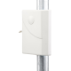 Antena Tipo Panel de Montaje en Pared, Multibanda 700-960 MHZ/ 1710-2170 MHz, 75 Ohm, conector F hembra.