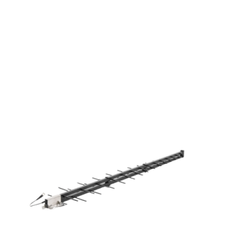 Antena LPDA de Alta Ganancia/ ESPECIAL PARA AMPLIFICADORES DE UNA A CINCO BANDAS DE FRECUENCIA/ 698-2700 MHz/ 12.15 dBi de Ganancia.