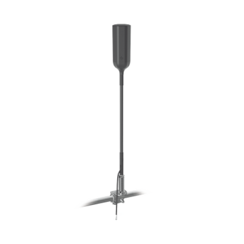 Antena Omnidireccional para Amplificador o Modem 4G/3G | Con montaje para espejo de Tractocamión | Rangos de frecuencia 700-900 MHz, 1710-2270 MHz | Ganancia Máxima 4.3 dBi.