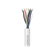 Carrete de 305 Metros (1000 Pies) / Cable de Cobre / 6 x 18 AWG / Plenum / Para Interior / Color Blanco / Para Aplicaciones de Alarmas de Intrusión/Control de Acceso/ Automatización / Interfonos y Tv Porteros