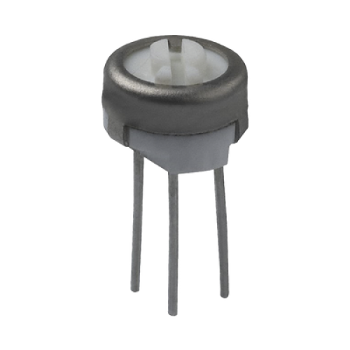 Potenciómetro Cermet Trimer de 200k Ohm, 1 Vuelta, 0.250 Potenciómetro Cermet Trimer de 200k Ohm, 1 Vuelta, 0.250