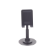 Soporte para Teléfono Celular Giratorio | 360° de Rotación | Angulo Ajustable | Altura Ajustable 17-20cm  | Antideslizante | Ejes Giratorios de Alta Precisión| Plegable | Aluminio | Color Gris