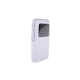 Power Bank Inalambrico | 5000mAh | 7.5W  |  Con Emojis de Estado | Carga Rápida USB-C Bidireccional  | Pantalla TFT  Inteligente | 13 niveles de Proteccion | Con Holder | Color Purple.
