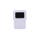 Power Bank Inalambrico | 5000mAh | 7.5W  |  Con Emojis de Estado | Carga Rápida USB-C Bidireccional  | Pantalla TFT  Inteligente | 13 niveles de Proteccion | Con Holder | Color Purple.