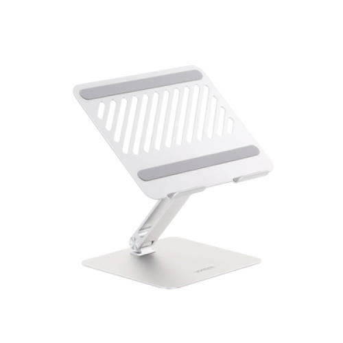 Soporte de Aluminio para Laptop | Ajustable 180° | Soporta Laptops de 10 a 17.3''| Capacidad de Carga 5Kg | Excelente Estabilidad | Diseño Para Alta Disipación de Calor | Altura y Angulo Ajustable | Plegable y Portátil.