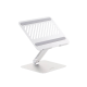 Soporte de Aluminio para Laptop | Ajustable 180° | Soporta Laptops de 10 a 17.3''| Capacidad de Carga 5Kg | Excelente Estabilidad | Diseño Para Alta Disipación de Calor | Altura y Angulo Ajustable | Plegable y Portátil.